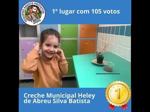 1º Lugar campanha pequeno Agente Protetor  