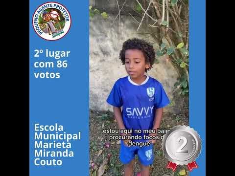 2º Lugar campanha pequeno Agente Protetor 